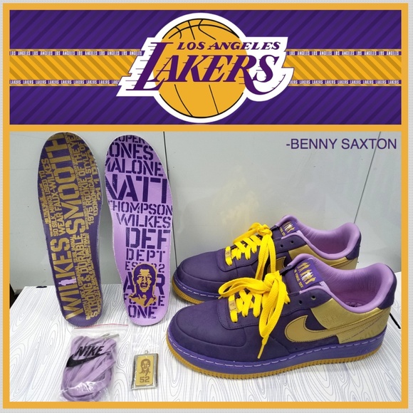 nike air force 1 los angeles lakers